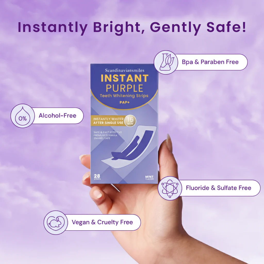 Purple Whitening Strips - Image 4